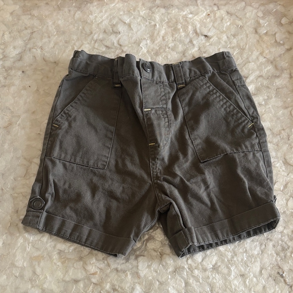 Kardashian Kids Dark Gray Cargo Shorts